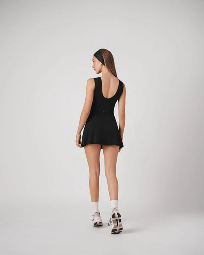 Robe Combinaison IGA Tennis &amp; Padel -  Noir
